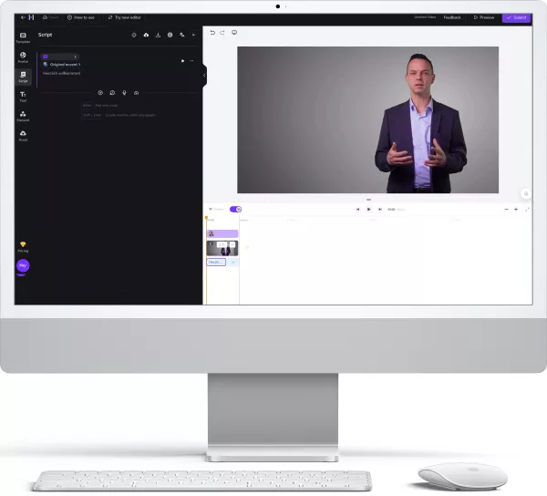 Software HeyGen Beispiel